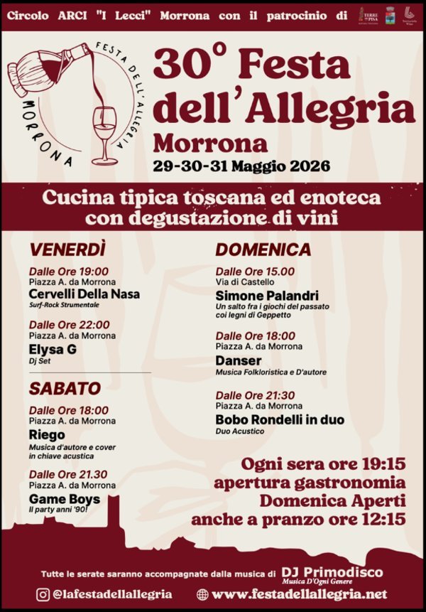 30° Festa dell'Allegria (2026)